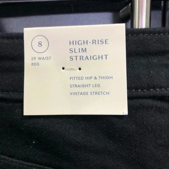 Universal Thread High Rise,slim straight,No Fade,stretch 5 Pocket,Belt loop - Picture 6 of 7